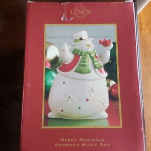 Lenox Musical Snowman